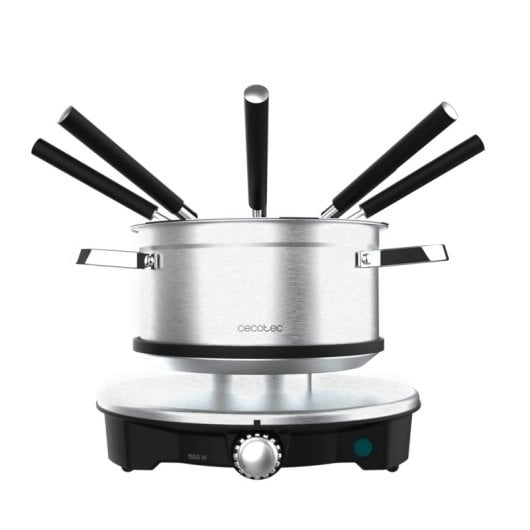 Fondue Cecotec Fun Gourmetfondue Advance Edelstahl 1,7 L 1500W 8 Gabeln