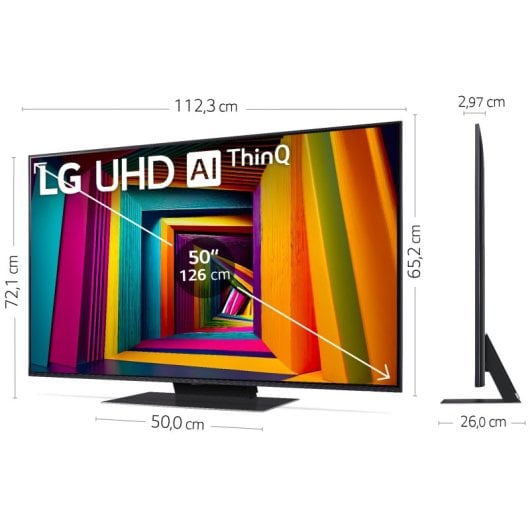 LG 50UT91006LA 50" LED UltraHD 4K HDR10 Pro WebOS24 AI ThinQ