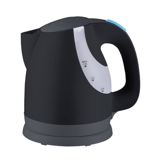 Klack Hervidor de Agua sin Cable 1.6L 2200W Negro