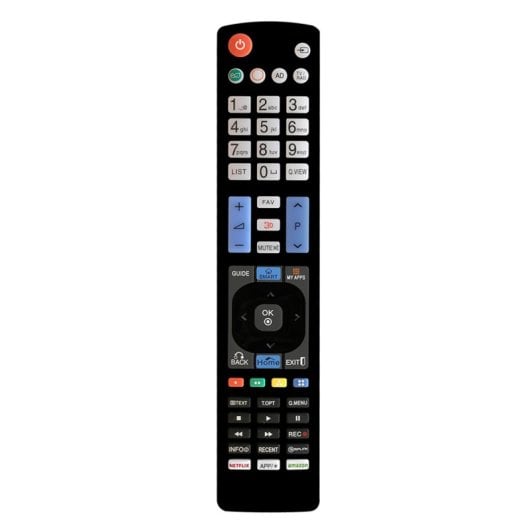Klack Mando a Distancia Universal para Televisores LG con Teclas de Acceso a Netflix y Amazon
