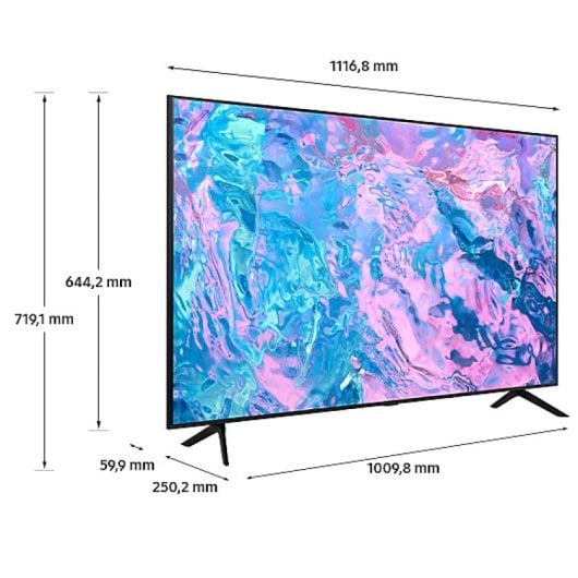 Samsung UE50CU7192UXXH 50" LED Crystal UltraHD 4K HDR10+