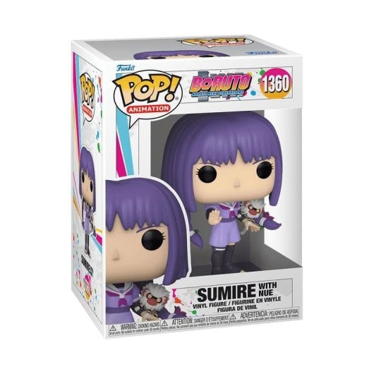 Figurine de collection Funko Pop Sumire 1360 Boruto vinyle 9 cm multicolore