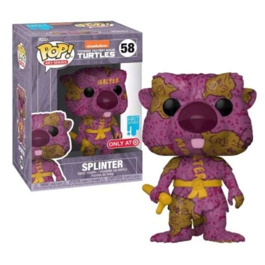 Funko Pop Splinter 58 - Tortues Ninja 2 Art Series Édition Spéciale
