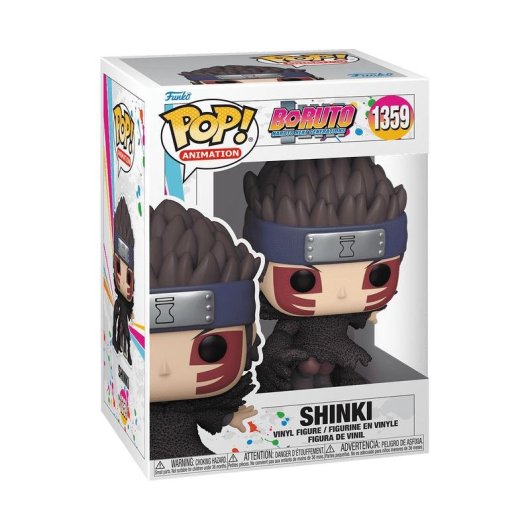 Figura de ação Funko Shinki 1359 Boruto vinil 9cm caixa original