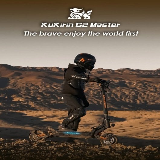 Kukirin G2 Master Trottinette Électrique 10" 1000W Noir/Orange