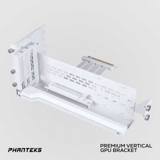 Phanteks Gen4 Premium D-RGB Support vertical pour graphiques PCIe Blanc