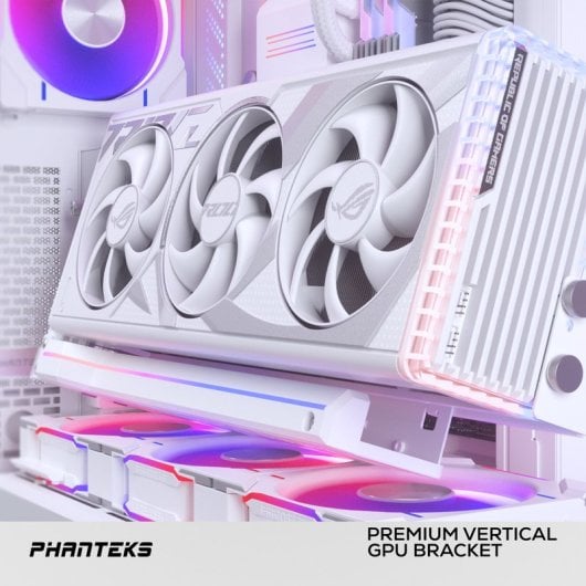 Phanteks Gen4 Premium D-RGB Support vertical pour graphiques PCIe Blanc