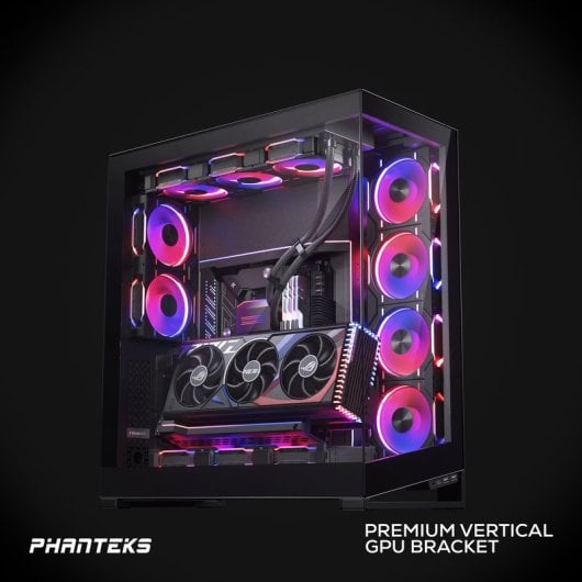 Phanteks Gen4 Premium D-RGB Vertikale Unterstützung für PCIe-Grafik Schwarz