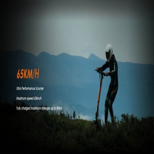 Kukirin G3 Pro Patinete 10" 1200W Negro/Naranja
