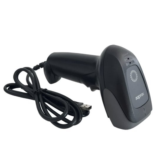 Approx APPLS11 Lector de Códigos de Barras Portátil 1D Láser Negro