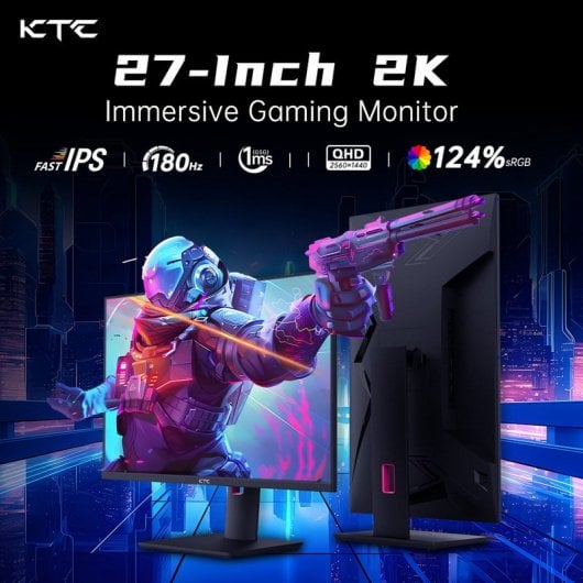 KTC H27T22 27" LED Fast IPS QHD 180Hz FreeSync Premium