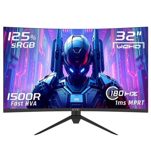 KTC H32S17 31,5" LED QHD 170 Hz FreeSync Premium incurvé