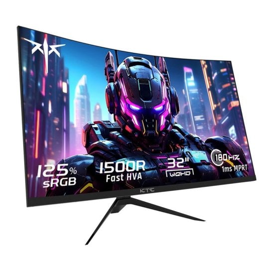KTC H32S17 31,5" LED QHD 170 Hz FreeSync Premium incurvé