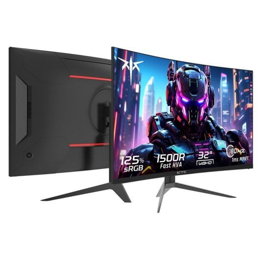 KTC H32S17 31,5" LED QHD 170 Hz FreeSync Premium incurvé