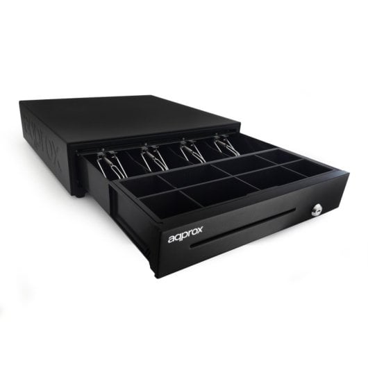 Approx APPCASH01USB Gaveta de Numerário Preto