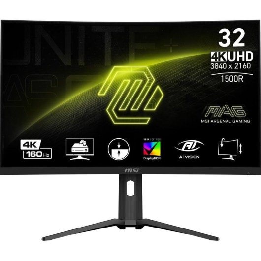 MSI MAG 321CUP 31.5" LCD UltraHD 4K 160Hz Curvo