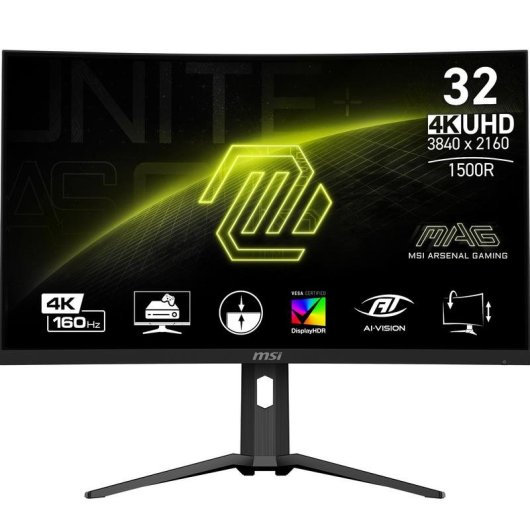 MSI MAG 321CUP 31.5" LCD UltraHD 4K 160Hz Curvo