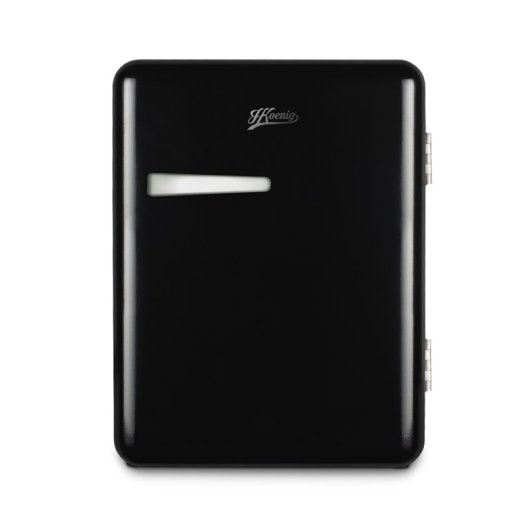 H.koenig TOAD9 Mini Bar Vintage 31L Temperatura Regulável, 24 Db Preto