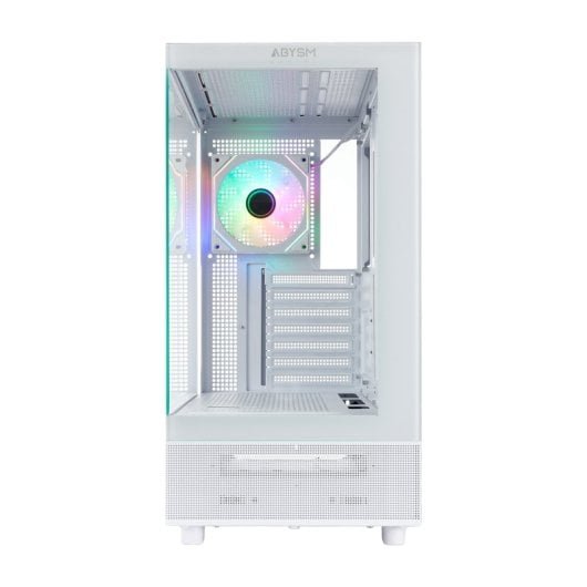 Abysm Gaming Danube Sava H400 Full Tower Doble Cristal Templado USB-C Blanca