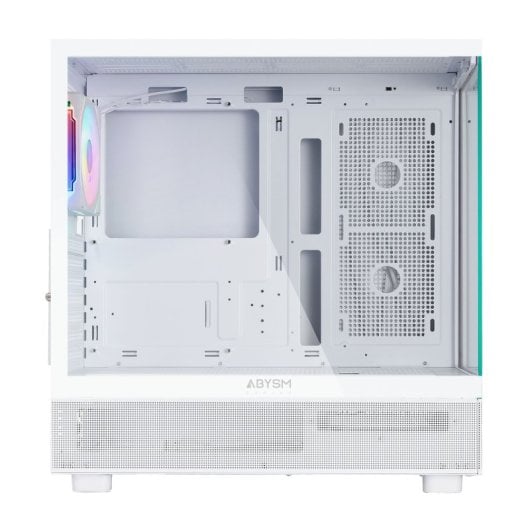 Abysm Gaming Danube Sava H400 Full Tower Doble Cristal Templado USB-C Blanca