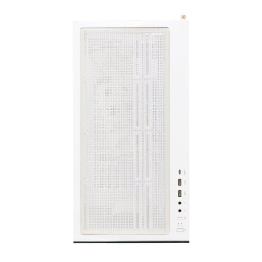 Abysm Gaming Danube Sava H400 Full Tower Doble Cristal Templado USB-C Blanca