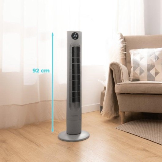 Coluna de Ar Cecotec EnergySilence 800 Skyline Smart 60W 36'' LED Comando 3 Velocidades