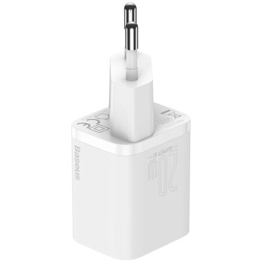 Baseus Cargador Rápido Quick Charger 1C 20W Blanco
