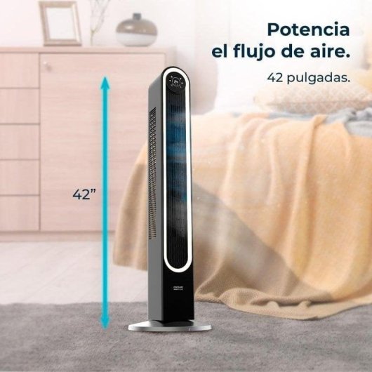 Coluna de Ar Cecotec EnergySilence 9090 Skyline Smart Light 60W 42" 6 Velocidades LED Comando