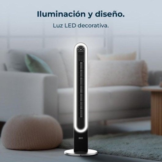 Coluna de Ar Cecotec EnergySilence 9090 Skyline Smart Light 60W 42" 6 Velocidades LED Comando