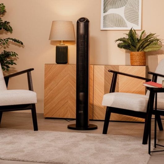 Cecotec EnergySilence 9150 Skyline Smart Design Ventoinha Torre 45W Preta
