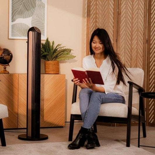 Ventilateur colonne Cecotec EnergySilence 9150 Skyline 45W 46" télécommande écran LED