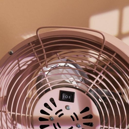 Ventilateur de table Cecotec EnergySilence 800 Retrodesk 20W Rose 8" 2 vitesses