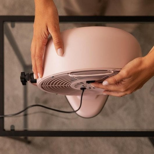 Ventilateur de table Cecotec EnergySilence 800 Retrodesk 20W Rose 8" 2 vitesses