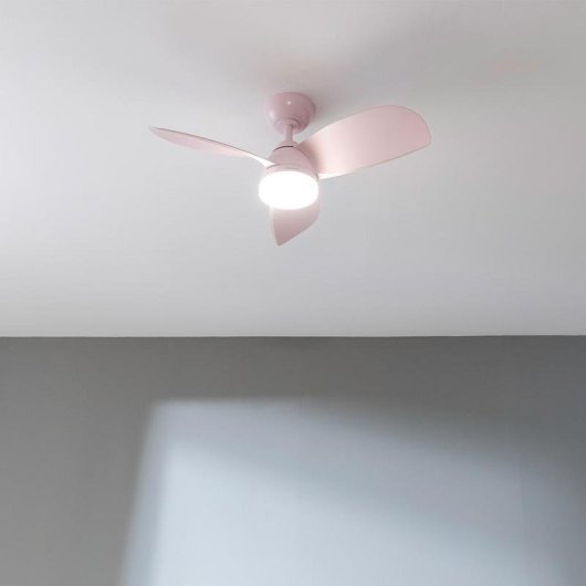 Ventilatore da soffitto Cecotec EnergySilence Aero 3050 Pink LED 36W Rosa 3 pale DC