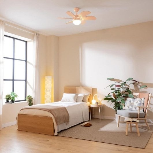 Deckenventilator Cecotec EnergySilence Aero 3600 Vision Full Orange 50W 36" Licht Reversible Flügel