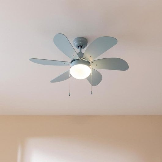 Deckenventilator Cecotec EnergySilence Aero 3600 Vision Full Sky 50W 36" Licht Blau 6-Flügel