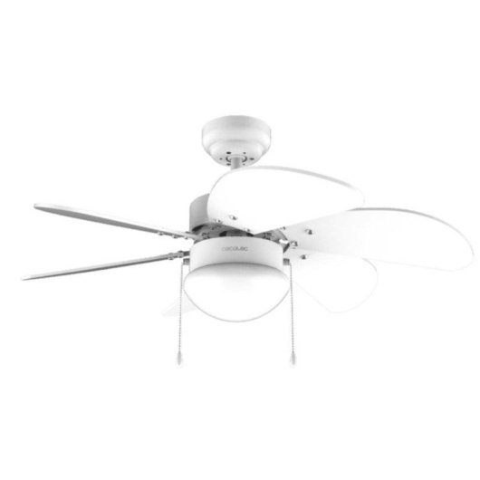 Ventoinha de Teto com Luz Cecotec EnergySilence Aero 3600 Vision Full White 50W 92cm 3 Velocidades Função Inverno