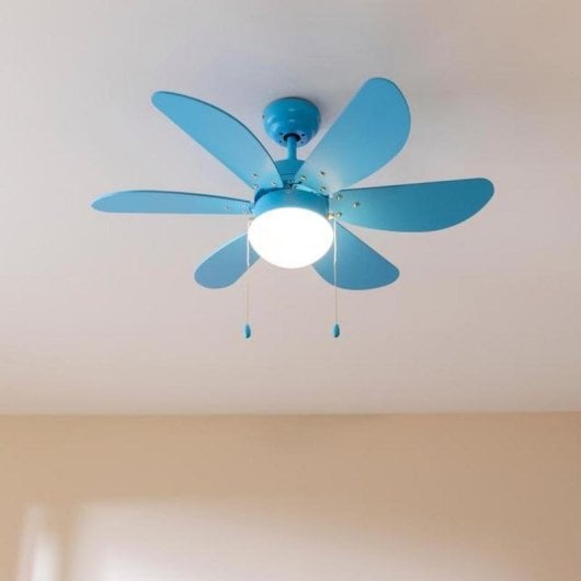 Ventilator Cecotec EnergySilence Aero 3600 Vision Full Blue 50W LED 92cm 6 Flügel