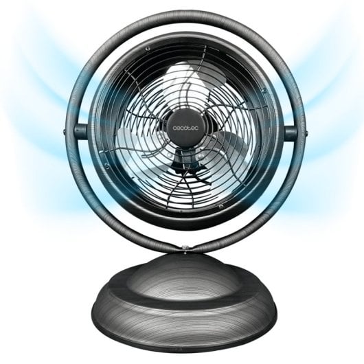 Ventilador de sobremesa Cecotec EnergySilence 1000 Retrodesk Wood 20 W 10" 3 velocidades