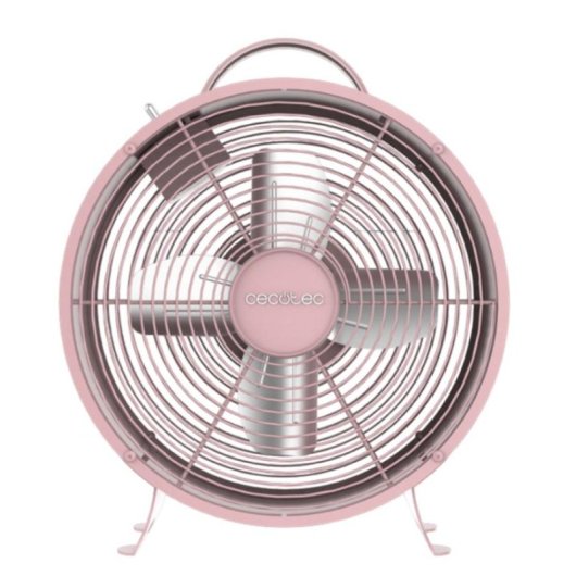 Ventilatore Cecotec EnergySilence 400 Retrodesk Pink 25 W 8 pollici Rosa