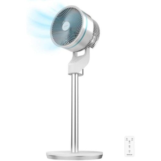 Standventilator Cecotec EnergySilence 1000 Cyclone Smart 60W 9" Fernbedienung Weiß