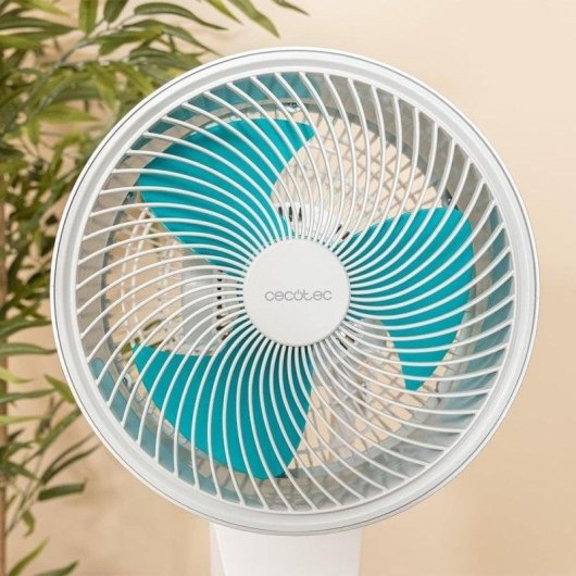Standventilator Cecotec EnergySilence 1000 Cyclone Smart 60W 9" Fernbedienung Weiß