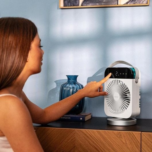 Climatizzatore da tavolo Cecotec EnergySilence 600 DeskChill Smart Rotate 300 ml Oscillazione LED