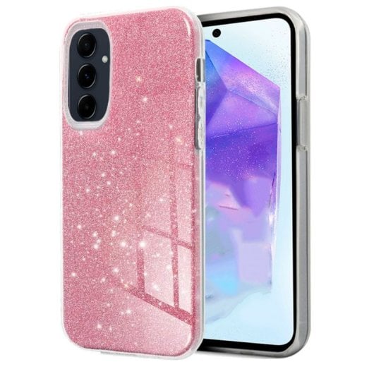 Cool Carcasa Glitter Rosa para Samsung A556 Galaxy A55 5G