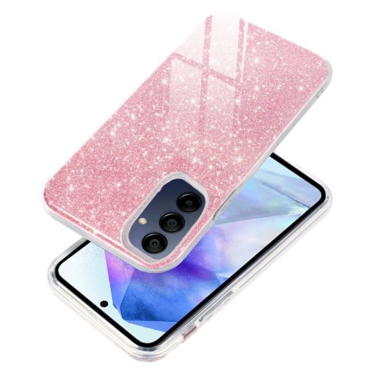 Cool Carcasa Glitter Rosa para Samsung A556 Galaxy A55 5G
