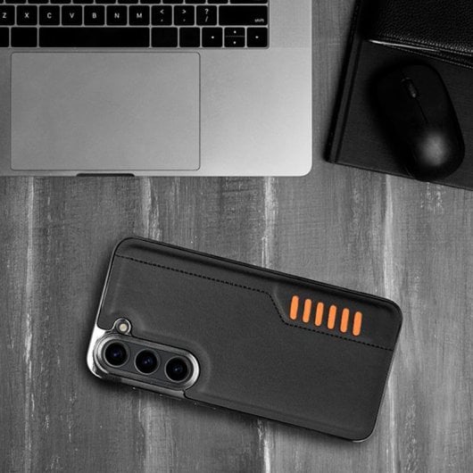 Cool Carcasa de Milano Negro para Samsung A155 Galaxy A15 / A15 5G