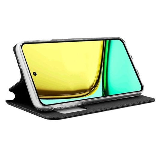 Cooles Flip Cover Schwarzes schlichtes Book Case für Realme C67