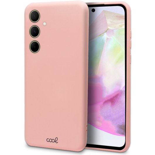 Coque Cool Cover Rose pour Samsung Galaxy A356 / A35 5G
