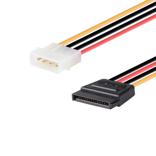 Cavo di alimentazione PcCom Essential 4 pin Molex/Sata 15 cm