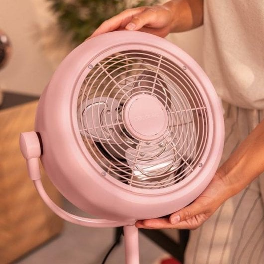 Ventilador Cecotec EnergySilence 250 ClassicStyle Pink 25W 10" 2 Velocidades Rosa